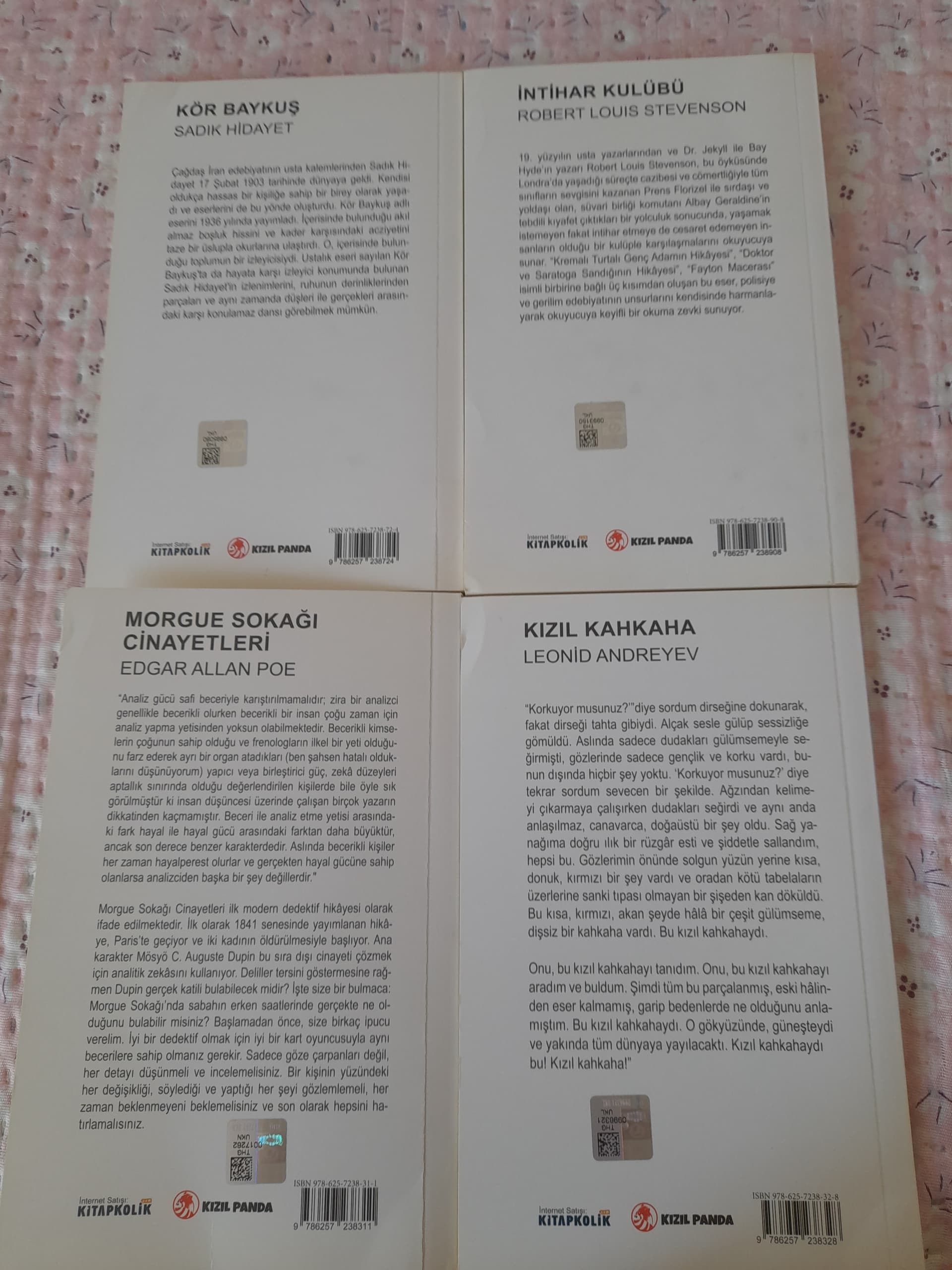 4 kitap bile — 2