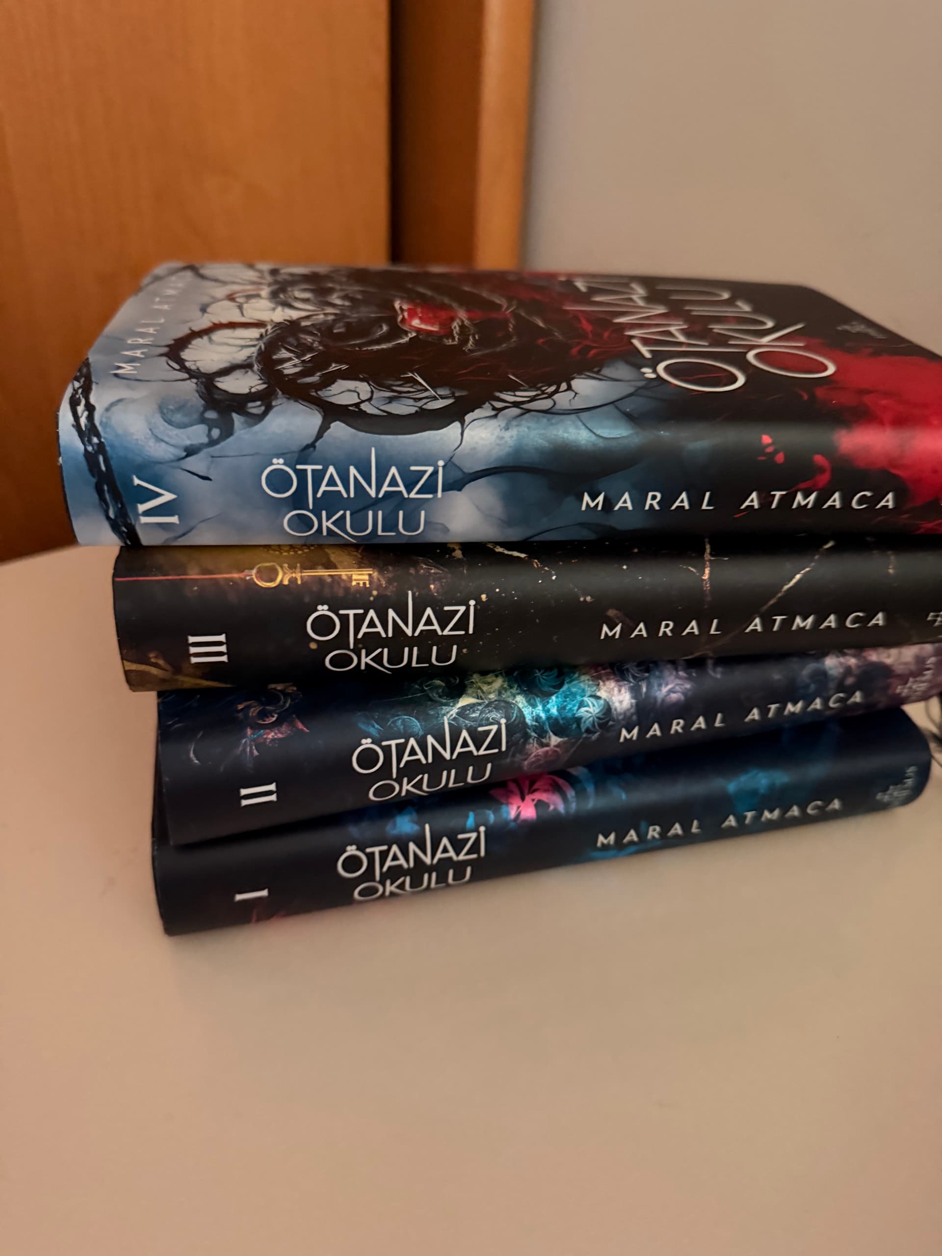 Ötenazi okulu 1-2-3-4 ciltli kitap. Kitap yeniden farksız — 5