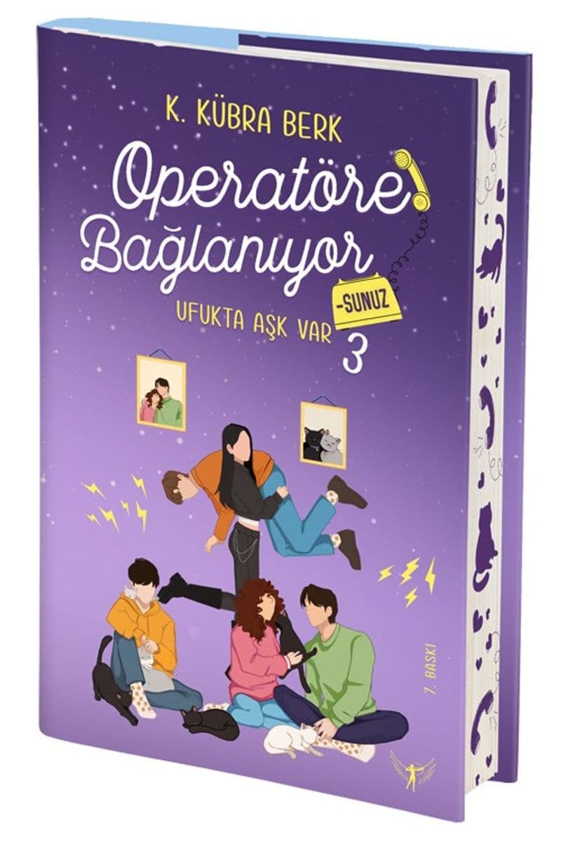 Operatöre Bağlanıyorsunuz 3 Ufukta Aşk Var (Ciltli - Yan Boyamalı)