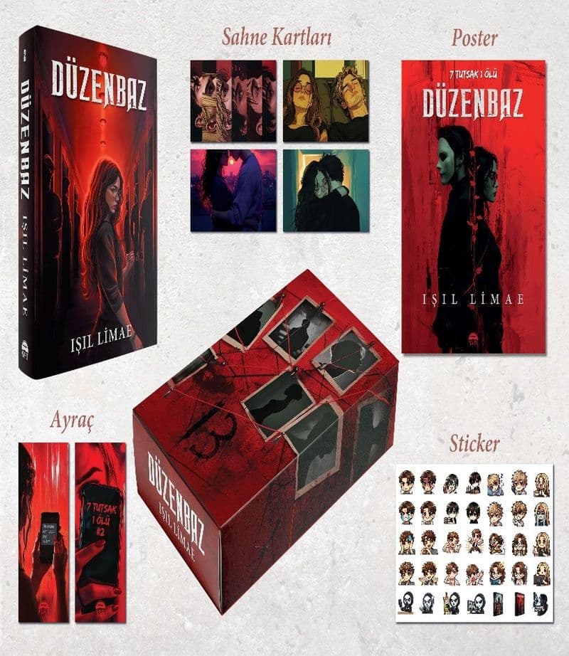 Düzenbaz 7 Tutsak 1 Ölü (Ciltli Kutulu)