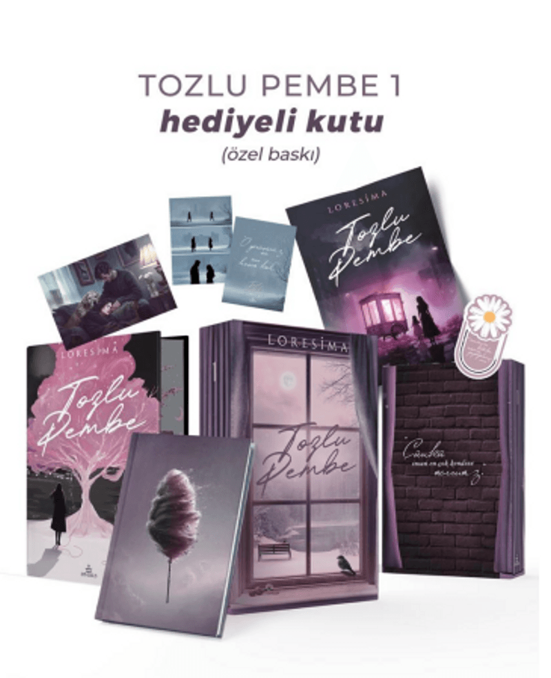 Tozlu Pembe 1 (Ciltli Yan Boyamalı Hediyeli Kutu)