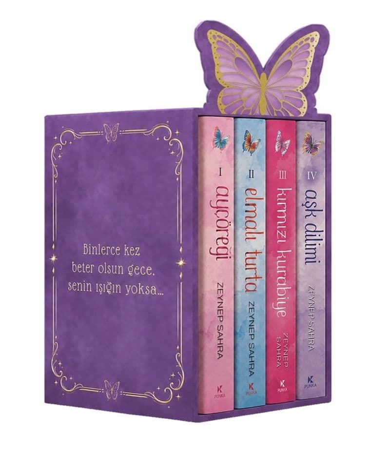 İlk Aşk Serisi 4 Kitap (Kenar Boyamalı Kutulu Set)