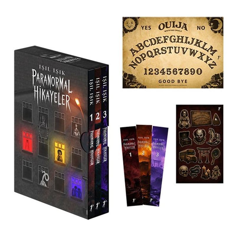 Paranormal Hikayeler Serisi Kutulu Set (Karton)