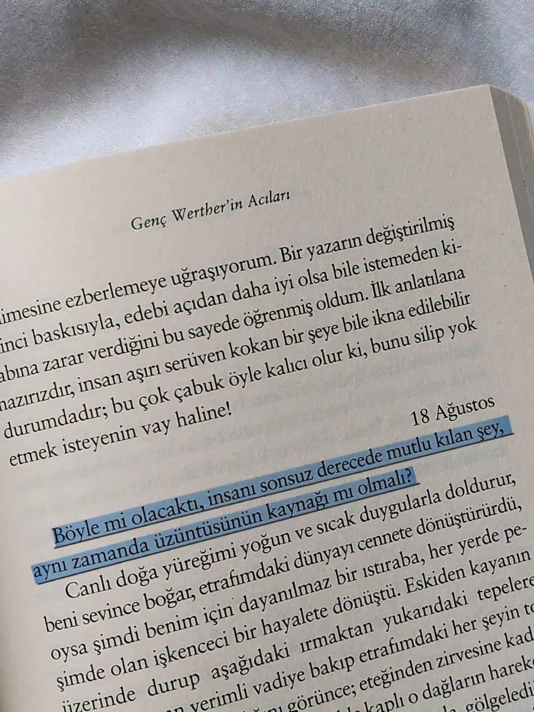 Genç Werther’in Acıları — 3