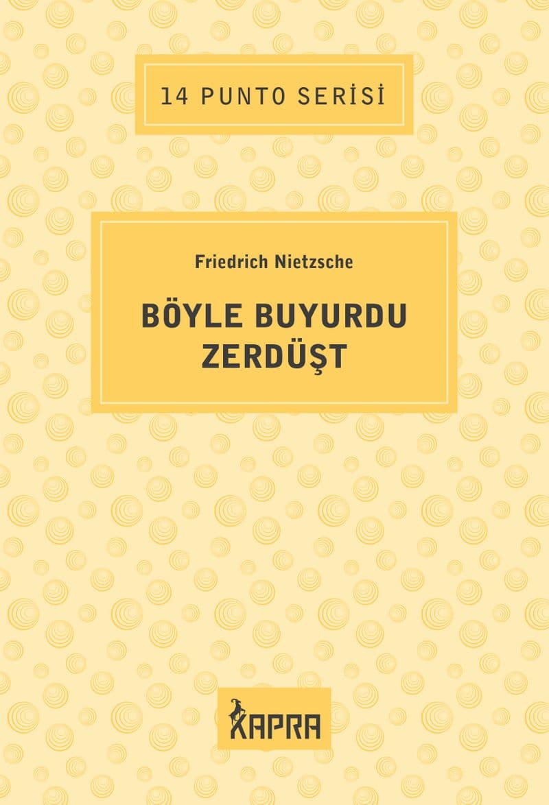 Böyle Buyurdu Zerdüşt / 14 Punto Serisi