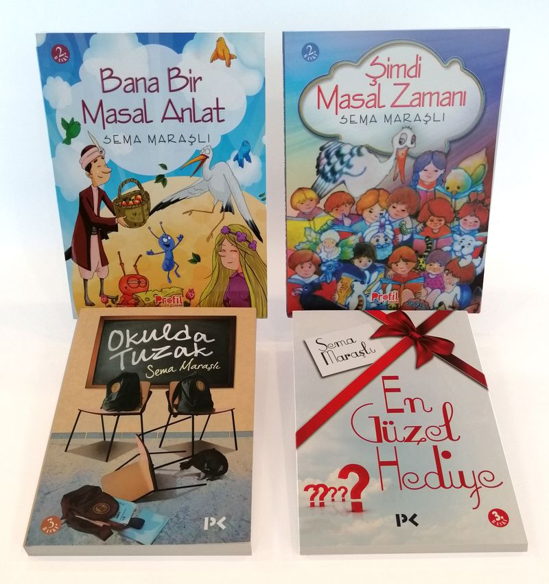 Sema Maraşlı Çocuk Hikayeleri ve Masalları Dizisi (4 Kitap)