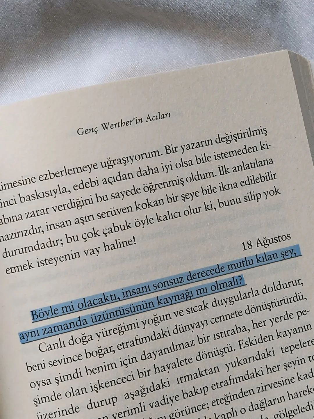 Genç Werther’in Acıları — 3